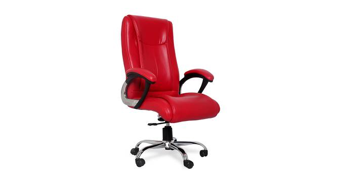 Stacee Office Chair (Red) by Urban Ladder - Cross View Design 1 - 376087