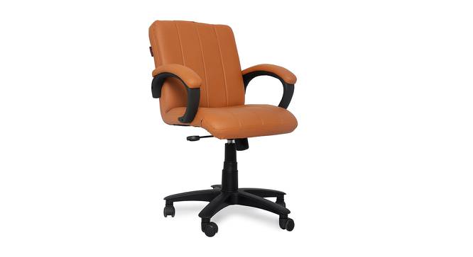 Trysta Office Chair (Light Brown) by Urban Ladder - Cross View Design 1 - 376088