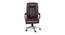 Terilynn Office Chair (Black Leatherette) by Urban Ladder - Front View Design 1 - 376097