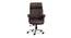 Whitnie Office Chair (Chocolate) by Urban Ladder - Front View Design 1 - 376103