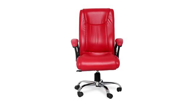 Stacee Office Chair (Red) by Urban Ladder - Front View Design 1 - 376105