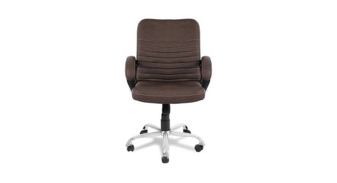 Stevyn Office Chair (Brown) by Urban Ladder - Front View Design 1 - 376112