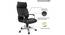 Windham Office Chair (Black Leatherette) by Urban Ladder - Rear View Design 1 - 376117
