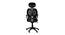 Shadd Office Chair (Black) by Urban Ladder - Rear View Design 1 - 376126