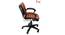 Sharissa Office Chair (Tan & Black) by Urban Ladder - Rear View Design 1 - 376127