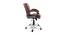 Sidnie Office Chair (Coffee Brown) by Urban Ladder - Rear View Design 1 - 376129