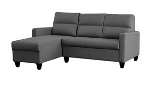 Echo Fabric Sectional Sofa - Grey