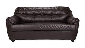 Henderson Leatherette sofa - Brown