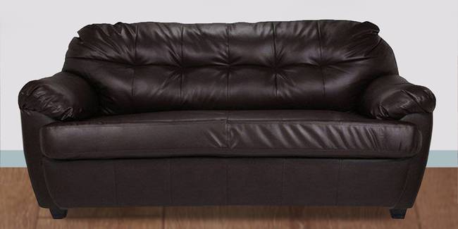 Henderson Leatherette sofa - Brown (Brown, 3-seater Custom Set - Sofas, None Standard Set - Sofas, Leatherette Sofa Material, Regular Sofa Size, Regular Sofa Type)