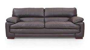 Jessie Leatherette sofa - Brown
