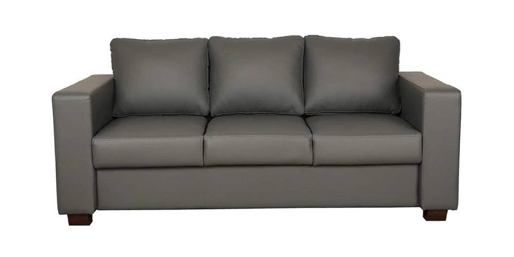 Pittsburgh Leatherette sofa Grey Urban Ladder