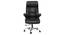 Haylan Office Chair (Black Leatherette) by Urban Ladder - Design 1 Side View - 377137