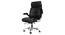 Haylan Office Chair (Black Leatherette) by Urban Ladder - Design 1 Close View - 377138