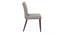 Persica Dining Chair - Set of 2 (Beige, Dark Walnut Finish) by Urban Ladder - Side View Design 1 - 377150