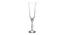Angela Champagne Glass Set of 6 (transparent) by Urban Ladder - Cross View Design 1 - 377184
