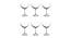 Adele Cocktail Glass Set (transparent) by Urban Ladder - Design 1 Side View - 377195