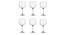 Angela Wine Glass Set of 6 (transparent) by Urban Ladder - Design 1 Side View - 377245