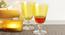 Bella Drinking Glass Set of 6 (Yellow) by Urban Ladder - Front View Design 1 - 377279
