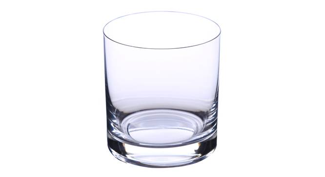 Barline Whiskey Glass Set of 6 (transparent) by Urban Ladder - Cross View Design 1 - 377285