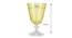 Bella Drinking Glass Set of 6 (Yellow) by Urban Ladder - Design 1 Dimension - 377311
