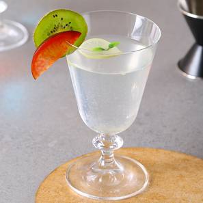 Bella wine glass set of 6 short transparent lp