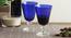 Corleone Wine Glass Set of 6 (Blue) by Urban Ladder - Front View Design 1 - 377326