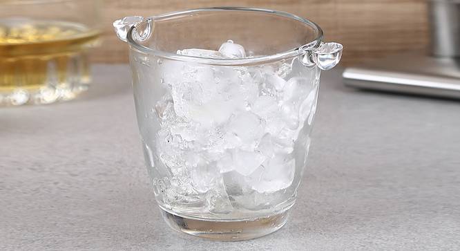 Bolero Ice Bucket (transparent) by Urban Ladder - Front View Design 1 - 377331