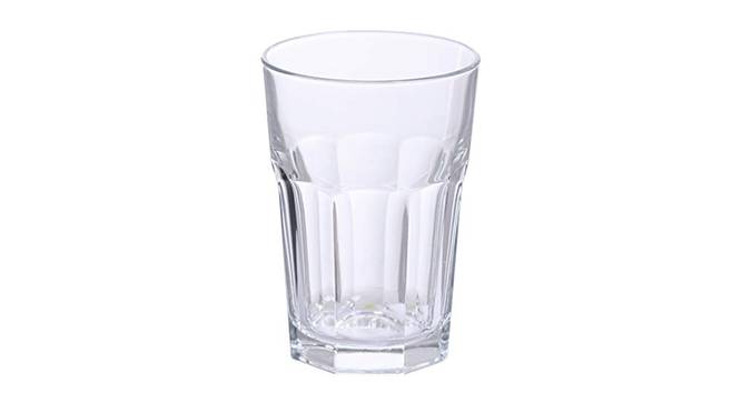 Canisa Drinking Glass Set of 6 (transparent) by Urban Ladder - Cross View Design 1 - 377340