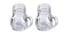 Birnen Cocktail Glass Set of 3 (transparent) by Urban Ladder - Design 1 Side View - 377350