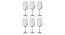 Brooks Wine Glass Set of 6 (transparent) by Urban Ladder - Front View Design 1 - 377351