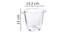 Bolero Ice Bucket (transparent) by Urban Ladder - Design 1 Dimension - 377361