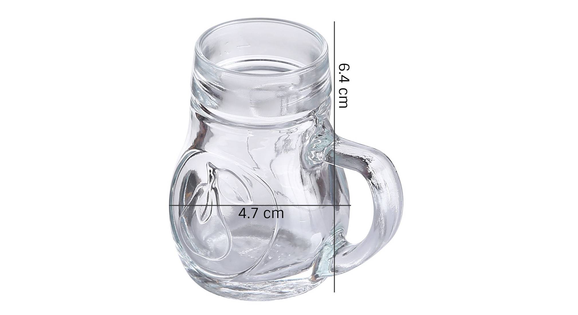 Birnen cocktail glass set of 3 transparent 5