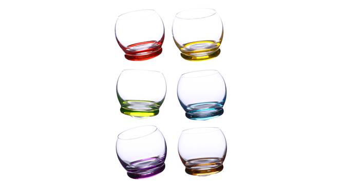 Crazy Whiskey Glass Set of 6 by Urban Ladder - Front View Design 1 - 377430