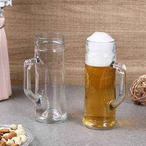 Beer Glass Design Estelle Beer Glass Set of 2 (Short Size, transparent)