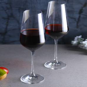 Ginko wine glass set of 6 transparent lp
