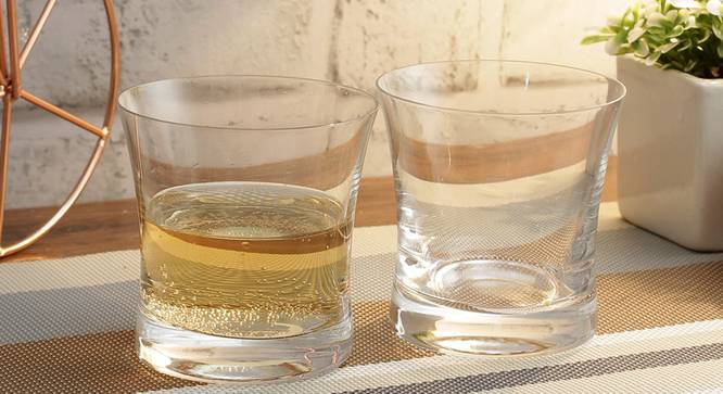 Grace Whiskey Glass Set of 6 (transparent) by Urban Ladder - Front View Design 1 - 377533