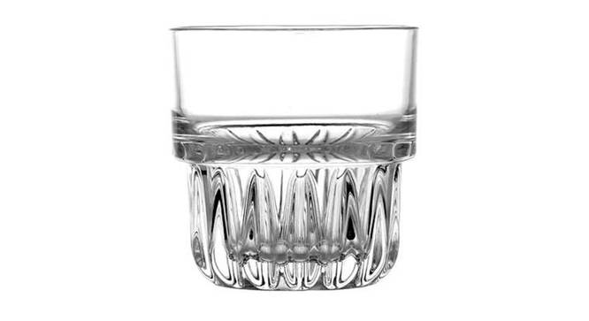 Hills Whiskey Glass Set of 6 (transparent) by Urban Ladder - Front View Design 1 - 377584