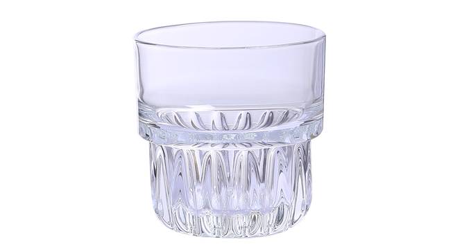Hills Whiskey Glass Set of 6 (transparent) by Urban Ladder - Cross View Design 1 - 377593
