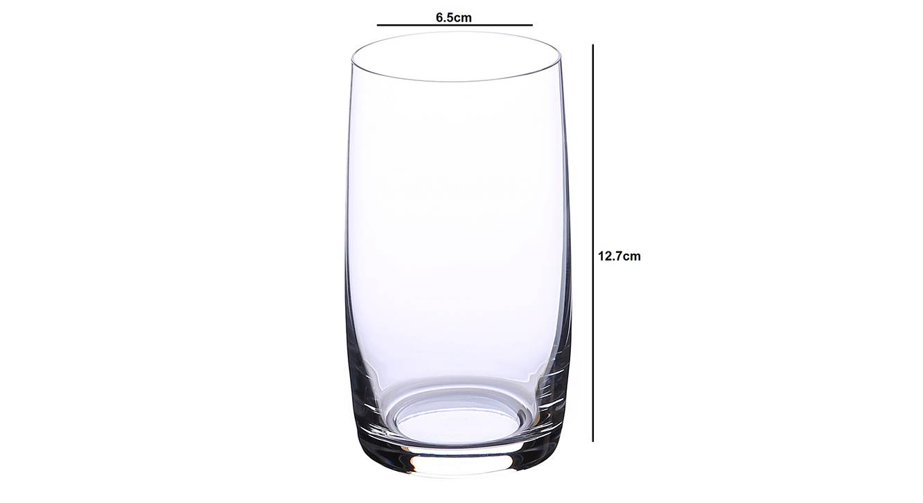 Ideal cocktail glass set of 6 transparent 5