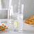 Jive drinking glass set of 6 transparent lp