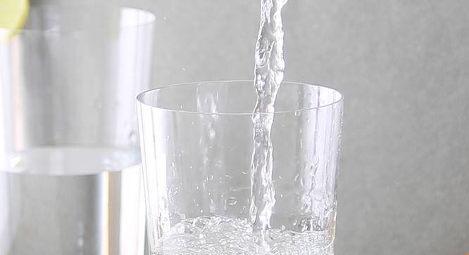 Jive Drinking Glass Set of 6 (transparent) by Urban Ladder - Cross View Design 1 - 377638