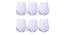 King Whiskey Glass Set of 6 (transparent) by Urban Ladder - Front View Design 1 - 377658