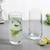 Kouros drinking glass set of 6 transparent lp