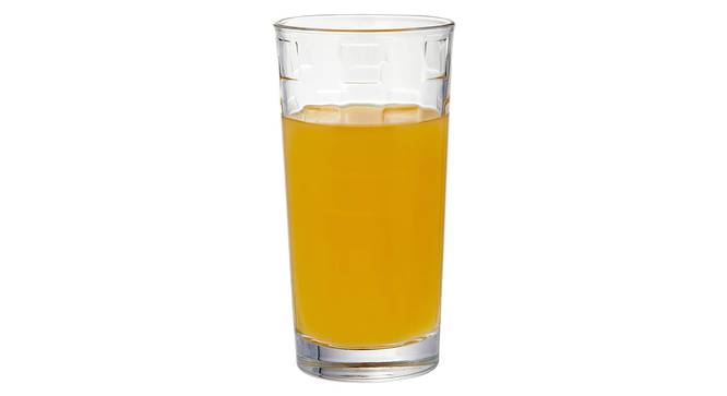 Kyvos Drinking Glass Set of 6 (transparent) by Urban Ladder - Cross View Design 1 - 377687