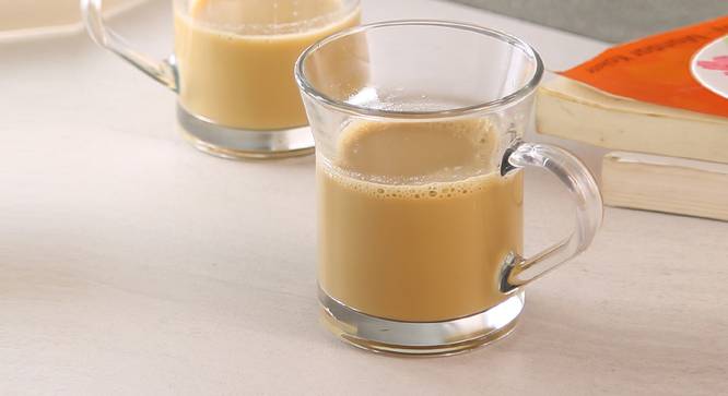 Miami  Cups Set of 6 (transparent) by Urban Ladder - Front View Design 1 - 377732