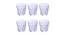 Morocco Whiskey Glass Set of 6 (transparent) by Urban Ladder - Design 1 Side View - 377747