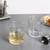 Pop whiskey glass set of 6 transparent lp