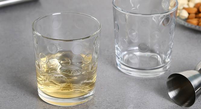 Pop Whiskey Glass Set of 6 (transparent) by Urban Ladder - Front View Design 1 - 377776