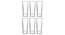 Niki Shot Glass Set of 6 (transparent) by Urban Ladder - Design 1 Side View - 377799