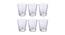 Oxford Shot Glass Set of 6 (transparent) by Urban Ladder - Front View Design 1 - 377805